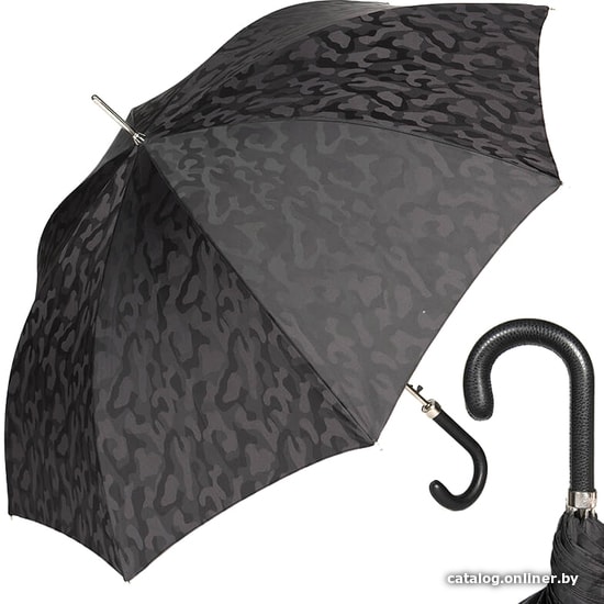 

Зонт-трость Pasotti Classic Pelle Divorzi Black