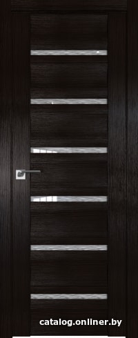 

Межкомнатная дверь ProfilDoors 57X 90x200 (венге мелинга/стекло дождь белый)
