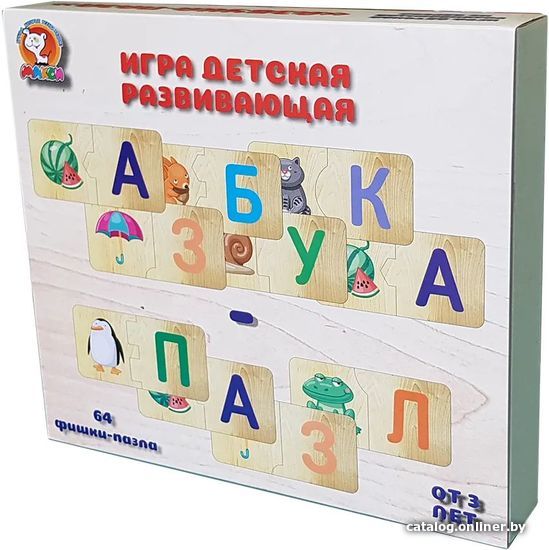 

Развивающая игрушка Макси Азбука-пазл 10392