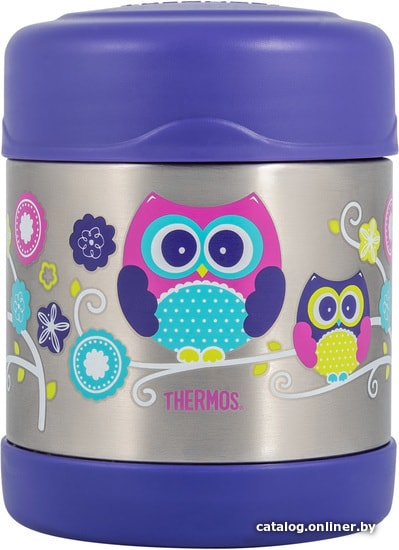 

Термос для еды THERMOS F3008OW 0.29л (серебристый/фиолетовый)