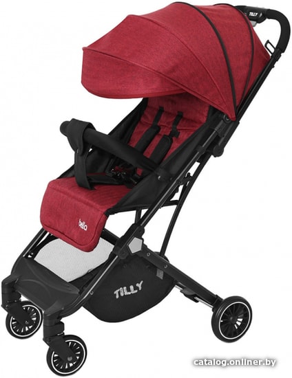 

Коляска прогулочная «книга» Baby Tilly Bella T-163 (brick red)