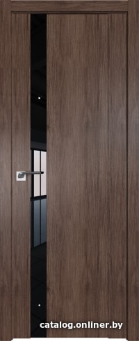 

Межкомнатная дверь ProfilDoors 62XN R 80x200 (салинас темный/стекло черный лак)