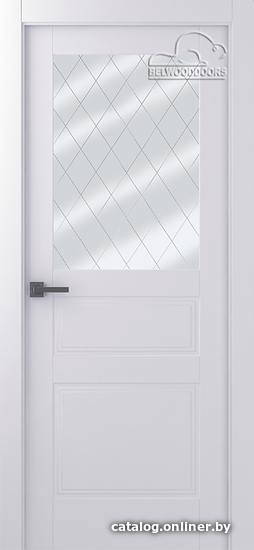 

Межкомнатная дверь Belwooddoors Inary 70 см (мателюкс белый витраж 39, эмаль белый)