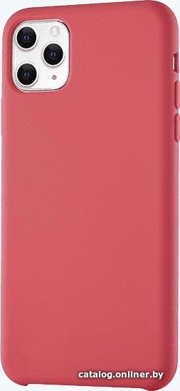 

Чехол для телефона uBear Silicone Touch Case для iPhone 11 Pro Max (красный)