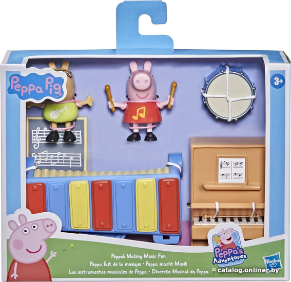 

Набор фигурок Hasbro Peppa Pig Играй вместе с Пеппой Музыка F2216