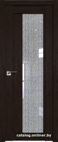 

Межкомнатная дверь ProfilDoors 2.72XN 90x200 (дарк браун/стекло дождь белый)