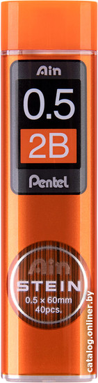 

Набор грифелей для карандаша Pentel Ain Stein C275-2BO (40 шт)