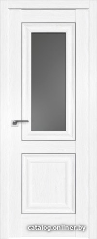 

Межкомнатная дверь ProfilDoors 28X 70x200 (пекан белый/стекло графит)