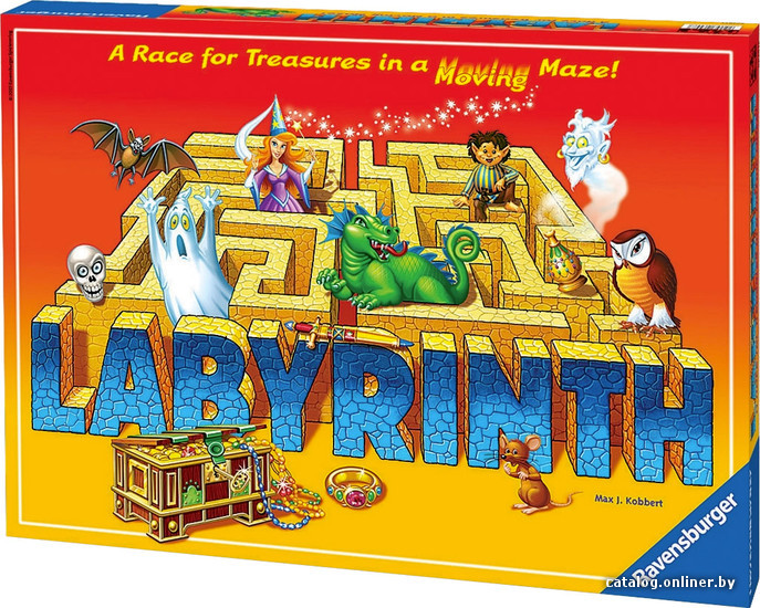 

Настольная игра Ravensburger The Amazing Labyrinth (Сумасшедший лабиринт)