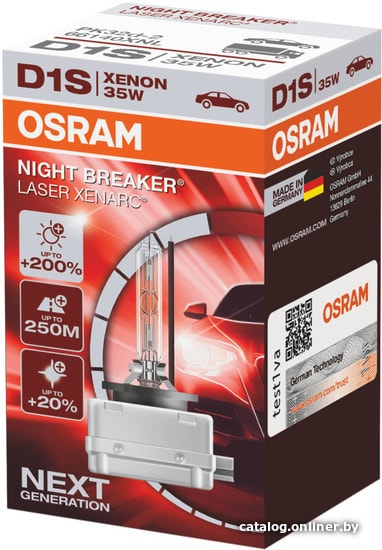 

Ксеноновая лампа Osram D1S 66140XNL-FS 1шт