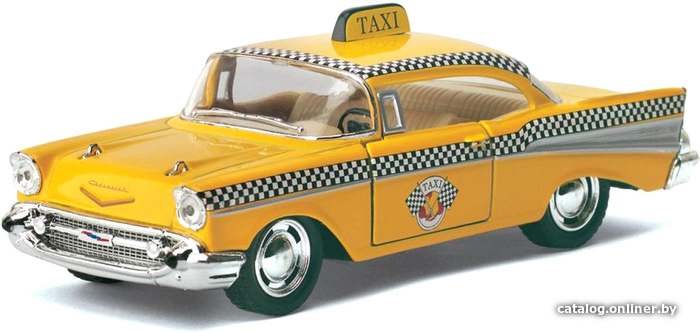 

Легковой автомобиль Kinsmart Сhevrolet Bel Air Taxi KT5360W