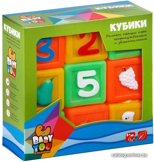 

Набор игрушек для ванной Bondibon ВВ2001