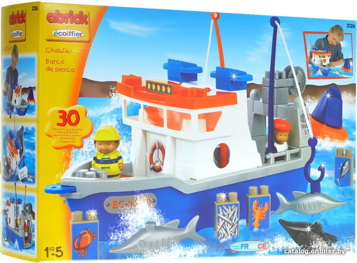 

Конструктор Abrick 3126 Рыбацкий траулер