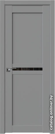 

Межкомнатная дверь ProfilDoors 2.43U 70x200 (манхэттен/стекло черный триплекс)