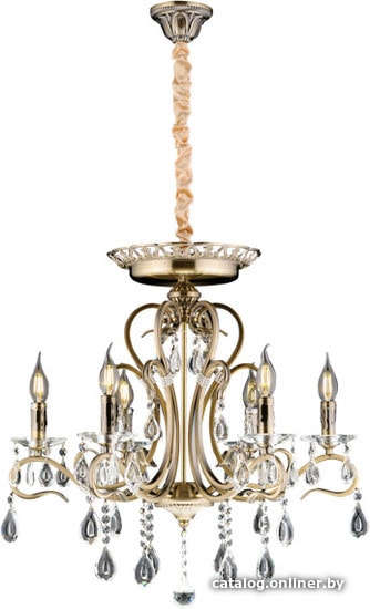 

Подвесная люстра Veneto Luce 1739/6B AB (1)