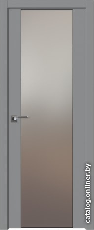 

Межкомнатная дверь ProfilDoors 110U 80x200 (манхэттен, стекло lacobel серебряный лак)