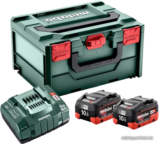 

Аккумулятор с зарядным устройством Metabo 685142000 (18В/10 Ah + 12-36В)