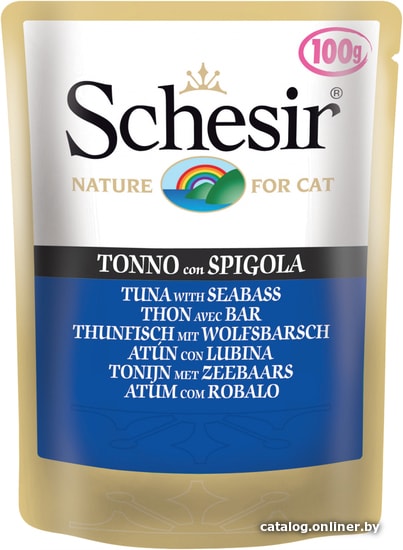 

Пресервы Schesir Tuna with Seabass 100 г