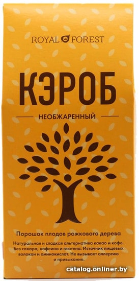 

Greenery Кэроб необжаренный (порошок из плодов рожкового дерева) 200 г