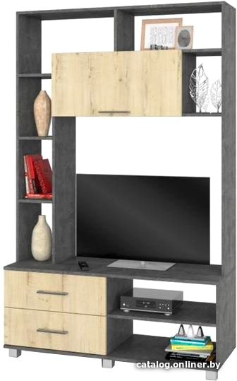 

Стенка Modern Ева Е72 (камень темный/ирландский дуб)