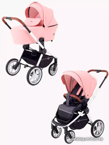 

Универсальная коляска Rant Flex 2022 RA070 (2 в 1, cloud pink)