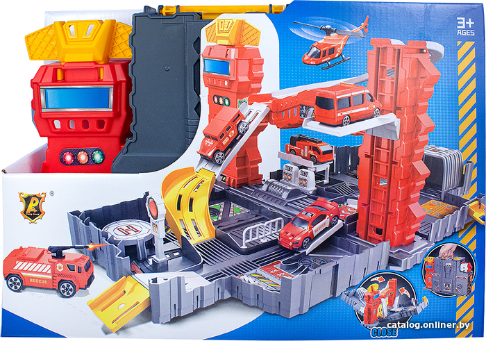 

Паркинг Maya Toys Пожарная служба P916-A