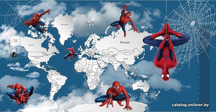 

Виниловые обои Citydecor Superhero Spiderman 8 500x270
