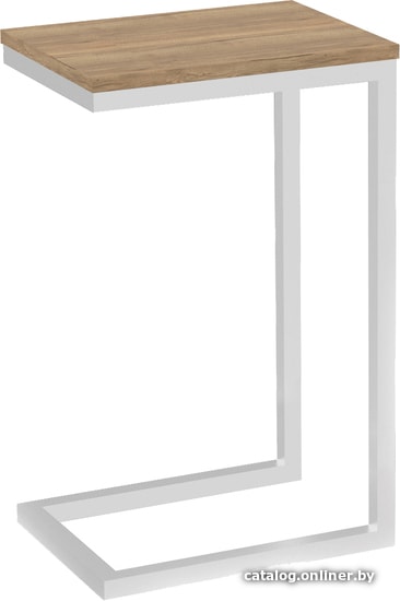 

Приставной столик TMB Loft Роксет ЛДСП 500x300 (дуб галифанс натуральный/белый)