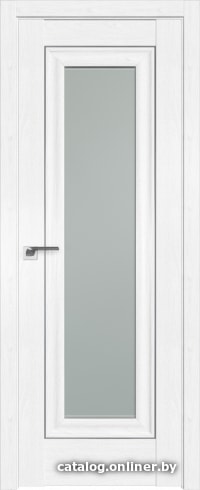 

Межкомнатная дверь ProfilDoors 24X 90x200 (пекан белый серебро/стекло матовое)