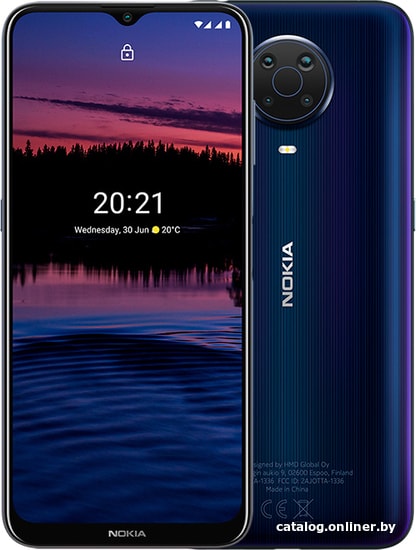 

Смартфон Nokia G20 4GB/64GB (грозовое небо)