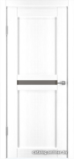 

Межкомнатная дверь IstokDoors Паола-1 ДЧ 80x200 (ясень белый/стекло бронза)