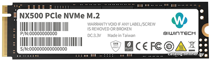 

SSD Biwin NX500 1TB 82P1B0#G