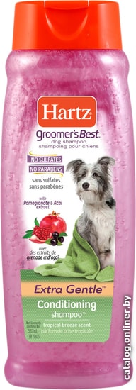 

Шампунь Hartz Groomer's Best Conditioning Tropical Breeze Dog (532 мл)