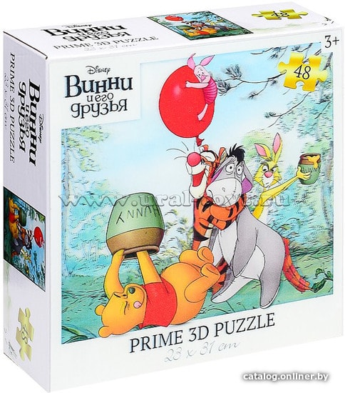 

Мозаика/пазл Prime 3D Стерео пазл. Винни и его друзья