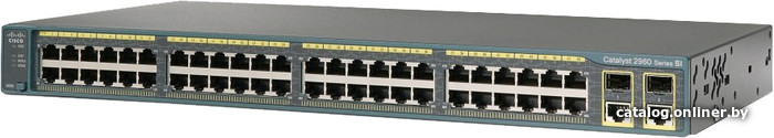 

Управляемый коммутатор 2-го уровня Cisco WS-C2960+48TC-S