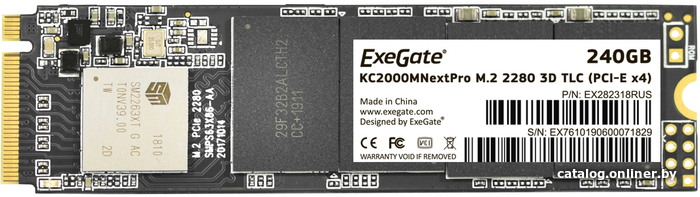 

SSD ExeGate Next Pro 240GB EX282318RUS