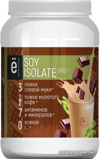 

Протеин Yobaton Soy Isolate (900 г, капучино)