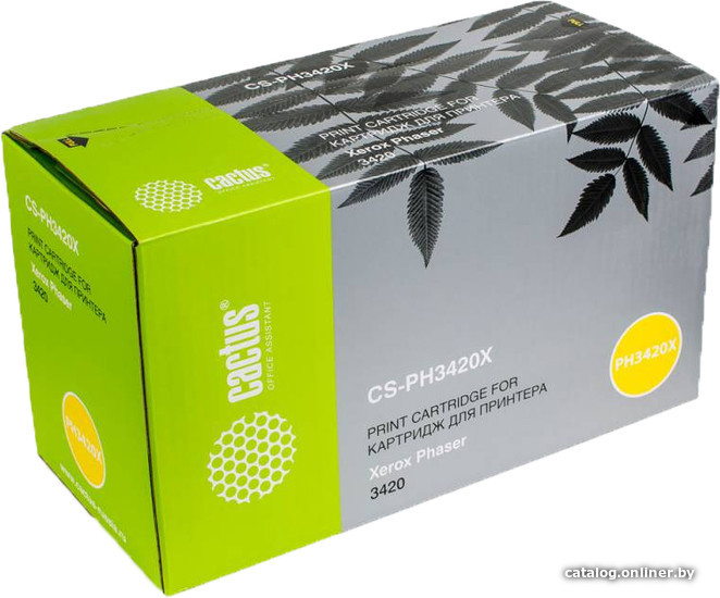 

Картридж CACTUS CS-PH3420X (аналог Xerox 106R01034)