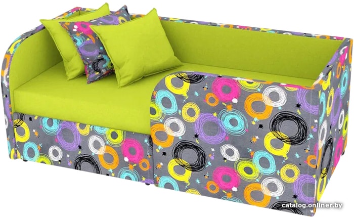 

Кровать Ивару Марти №1 163x73 (банни 01/кругос А05)