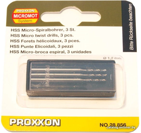 

Набор сверл Proxxon 28856 (3 предмета)