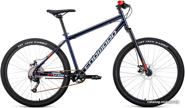 

Велосипед Forward Sporting 27.5 X D р.19 2022 (темно-синий/красный)