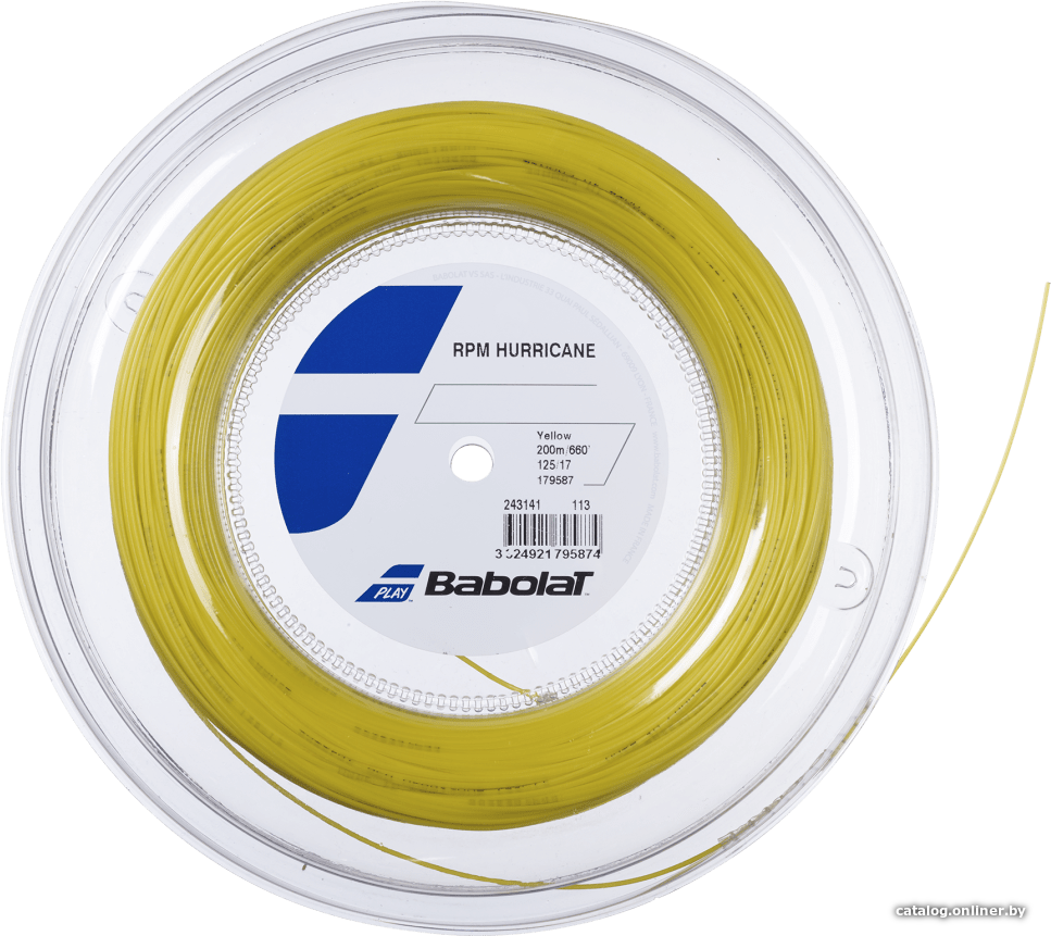 

Струна для теннисной ракетки Babolat RPM Hurricane 243141-113-125