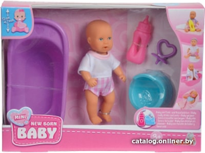 

Пупс Simba Mini New Born Baby Set 105039806 (тип 1)