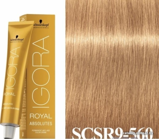 

Крем-краска для волос Schwarzkopf Professional Igora Royal Absolutes 9-560 60мл