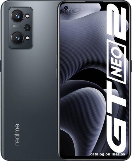 

Смартфон Realme GT Neo2 RMX3370 12GB/128GB (черный)