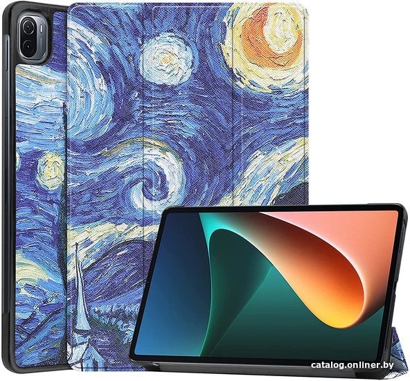 

Чехол для планшета JFK Smart Case для Xiaomi Pad 5 (звездная ночь)