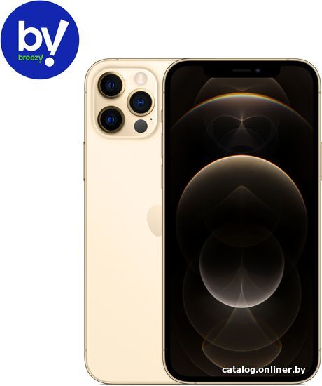 Apple iPhone 12 Pro 128GB Восстановленный by Breezy, грейд A (золотистый)  смартфон купить в Гродно