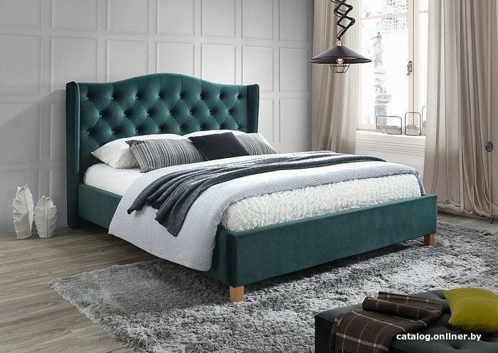 

Кровать Signal Aspen Velvet 140x200 (зеленый)