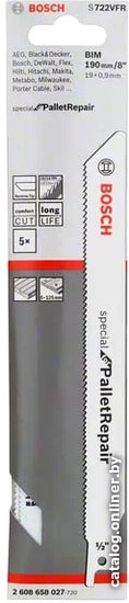

Набор пильных полотен Bosch 2608658027 (5 предметов)