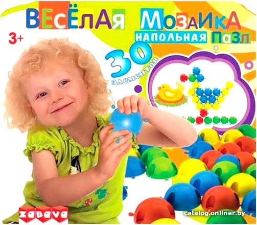 

Мозаика/пазл Забава Веселая мозаика 13201